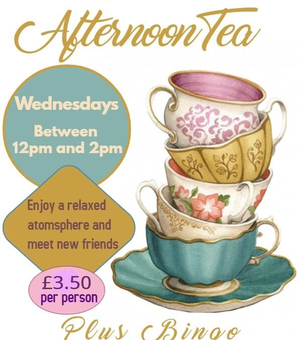 Afternoon Tea at The Rose – is back!
